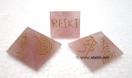 Rose Quartz USAI Reiki pyramid